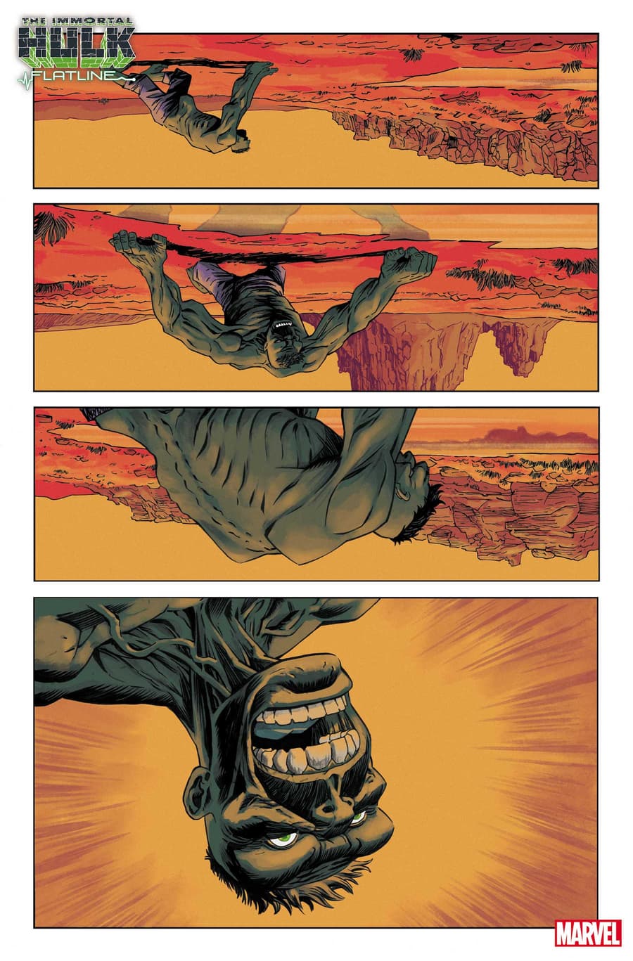 IMMORTAL HULK: FLATLINE #1 preview art by Declan Shalvey