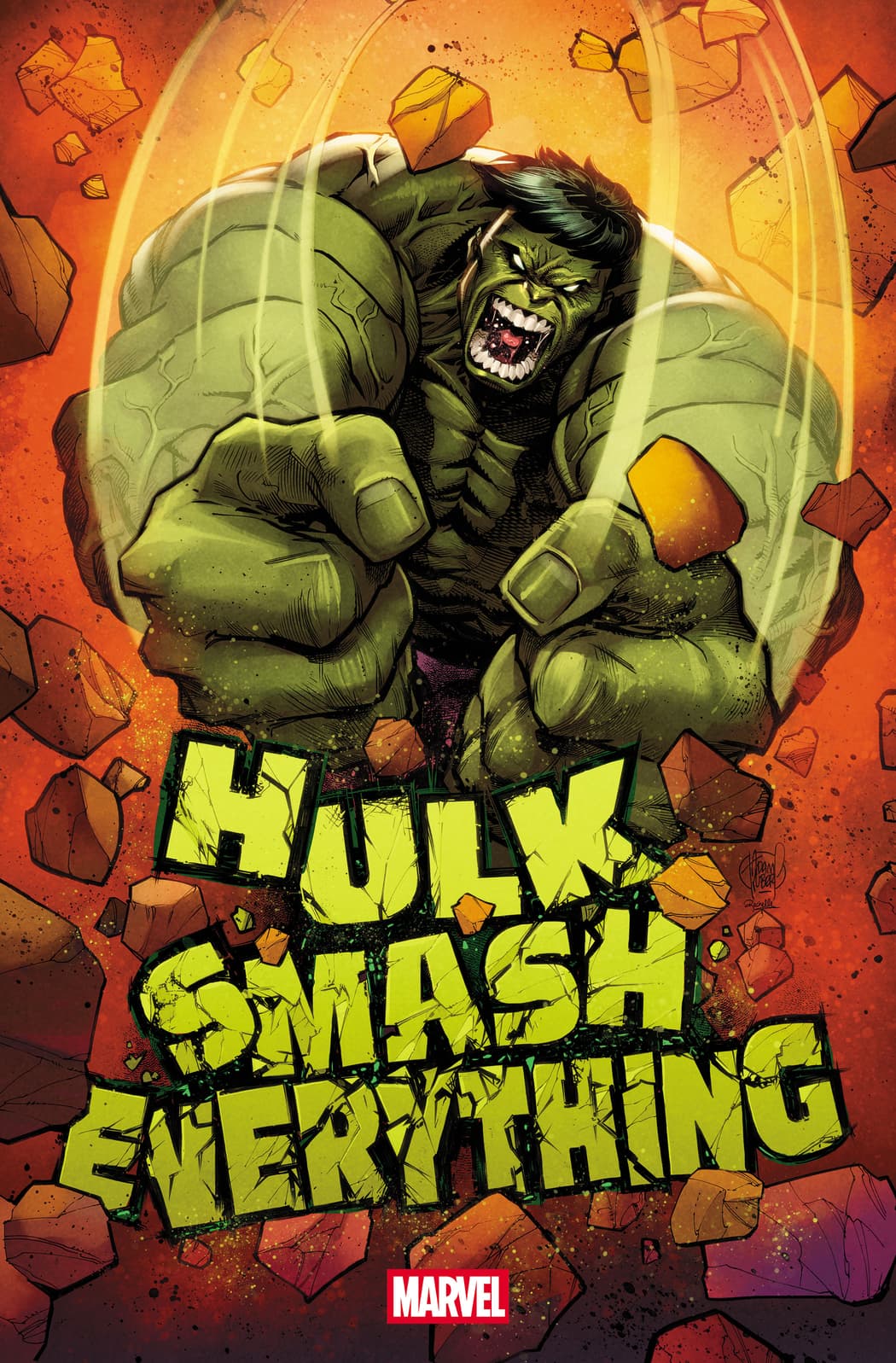 HULK: SMASH EVERYTHING #1 Cover by Adam Kubert