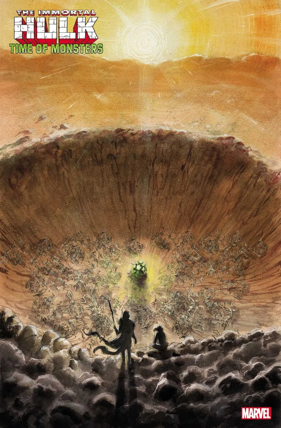 IMMORTALK HULK: TIME OF MONSTERS preview pages by Juan Ferreyra