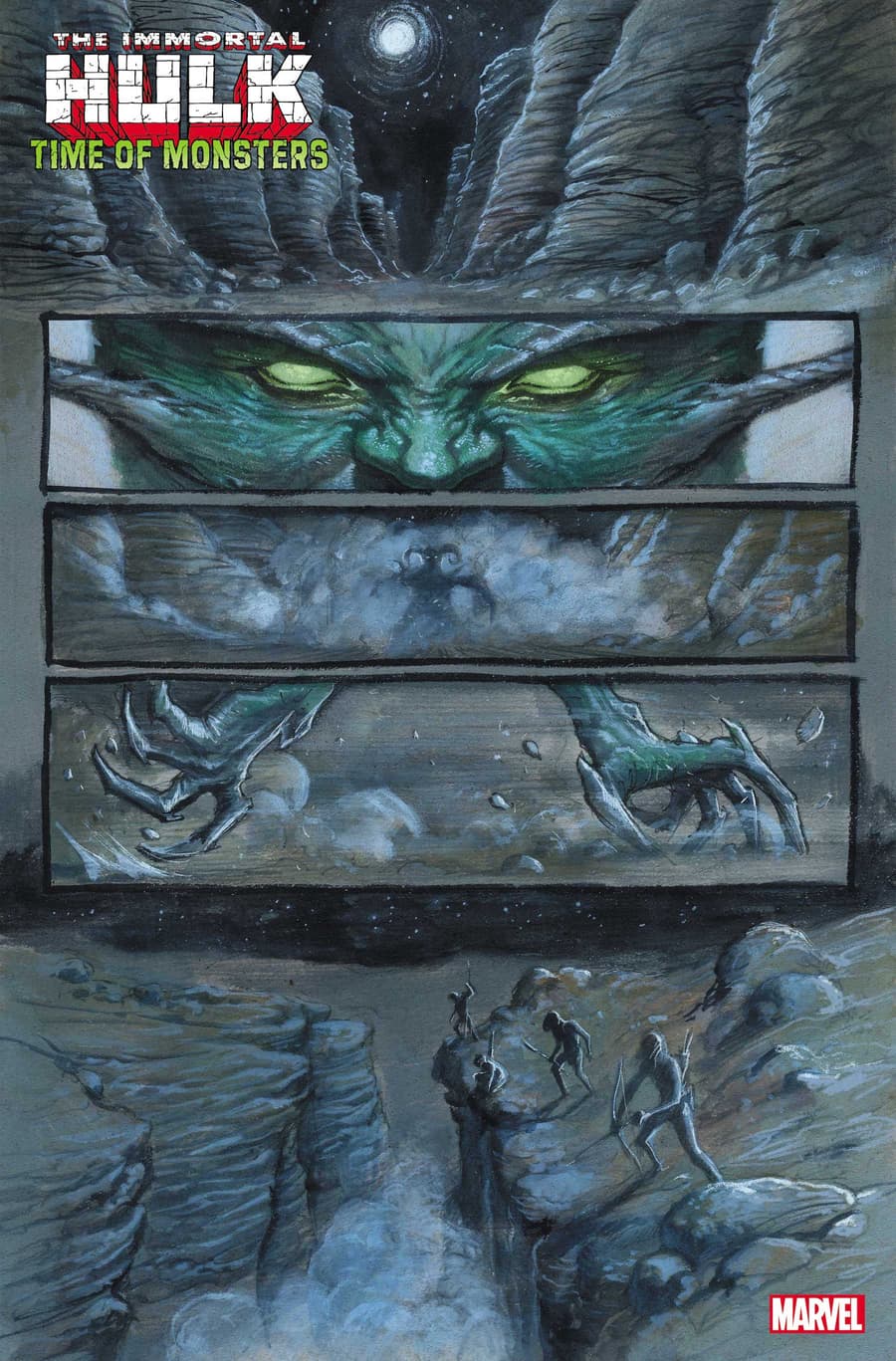 IMMORTALK HULK: TIME OF MONSTERS preview pages by Juan Ferreyra