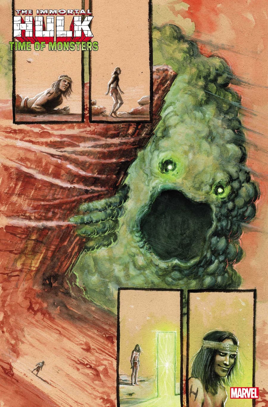 IMMORTALK HULK: TIME OF MONSTERS preview pages by Juan Ferreyra