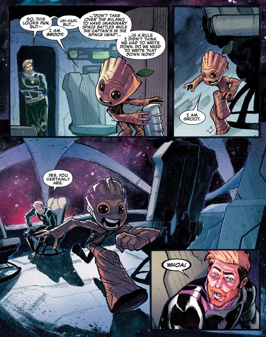 groot guardians of the galaxy comic