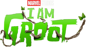 Marvel Studios' I Am Groot Disney+ Plus TV Show Season 1 Logo