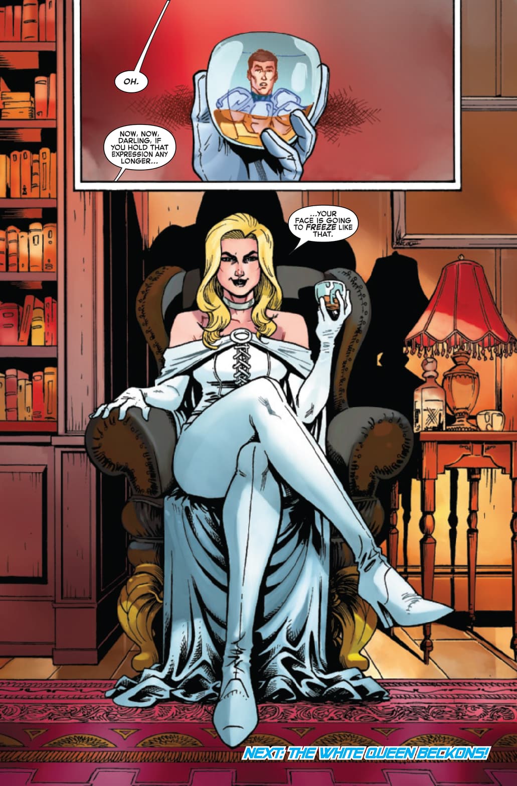 Emma Frost in Iceman