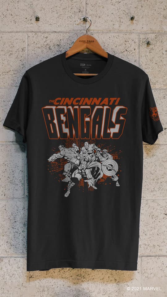 Cincinnati Bengals NFL Football Incredible Hulk Marvel Avengers