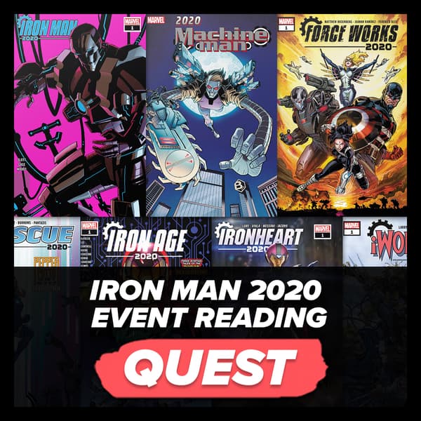 Marvel Insider Iron Man 2020 Reading Quest Read all 7 Iron Man 2020 issues on Marvel Unlimited