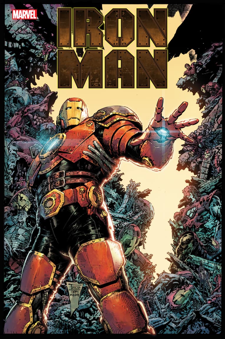 IRON MAN #1 Foil Variant Cover by PHILIP TAN