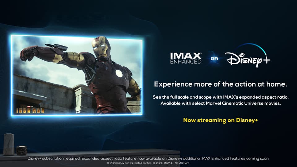 Iron Man in IMAX on Disney+