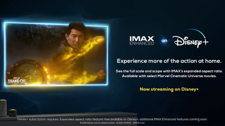 IMAX on Disney+