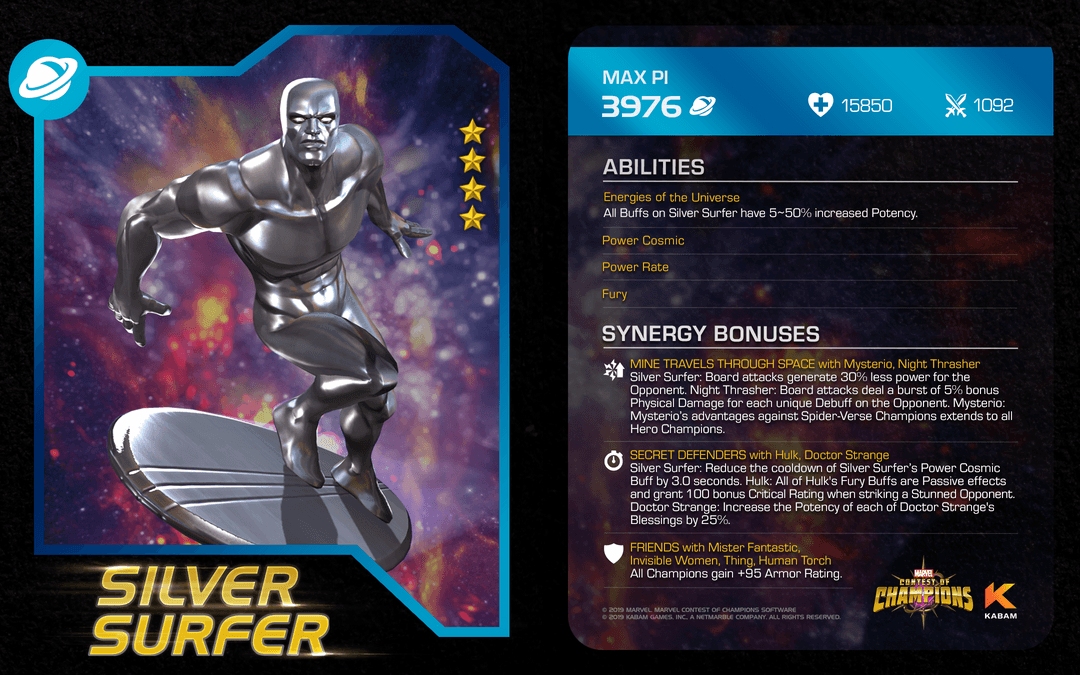 Silver Surfer  Marvel Contest of Champions