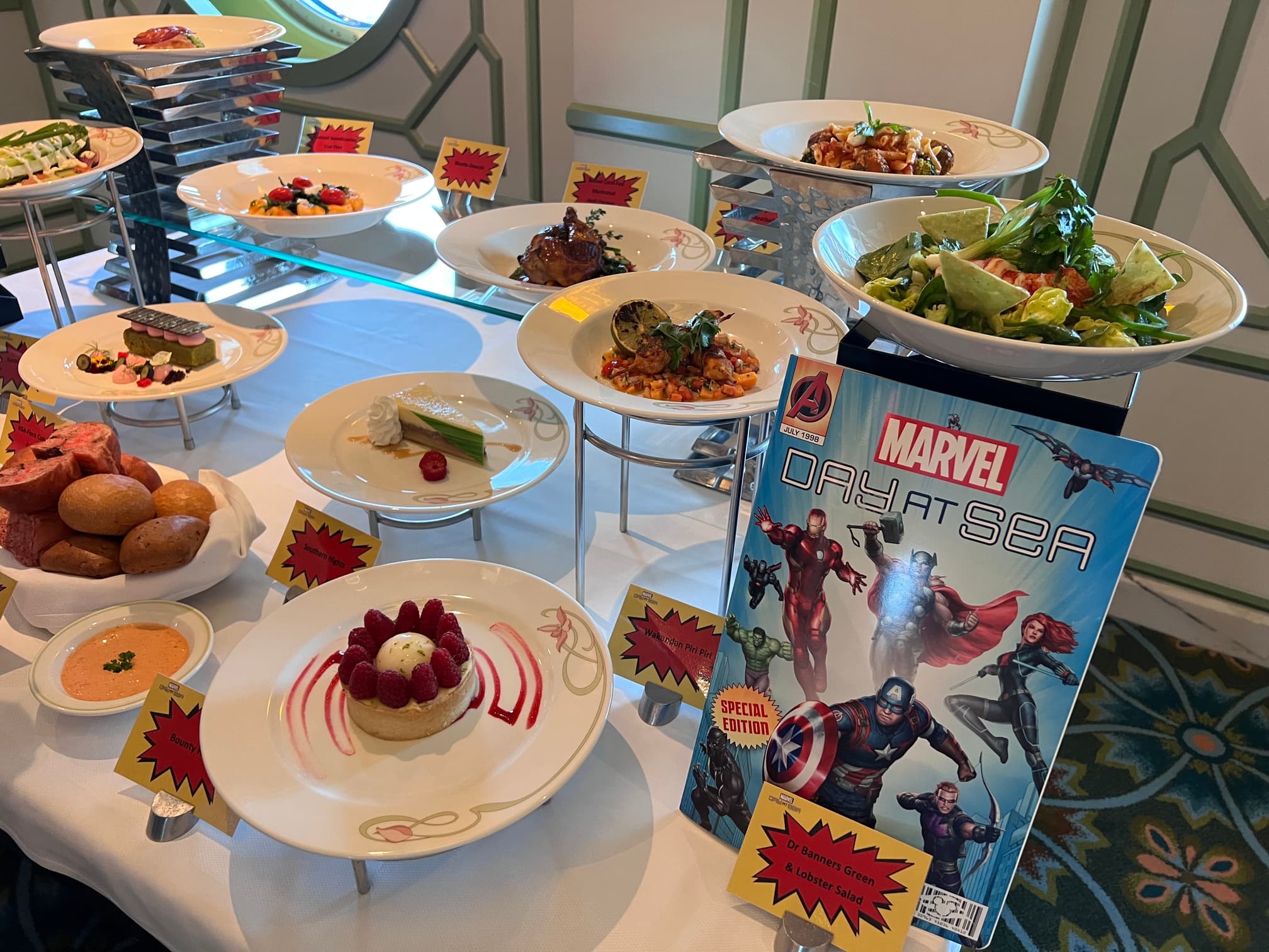 marvel day at sea