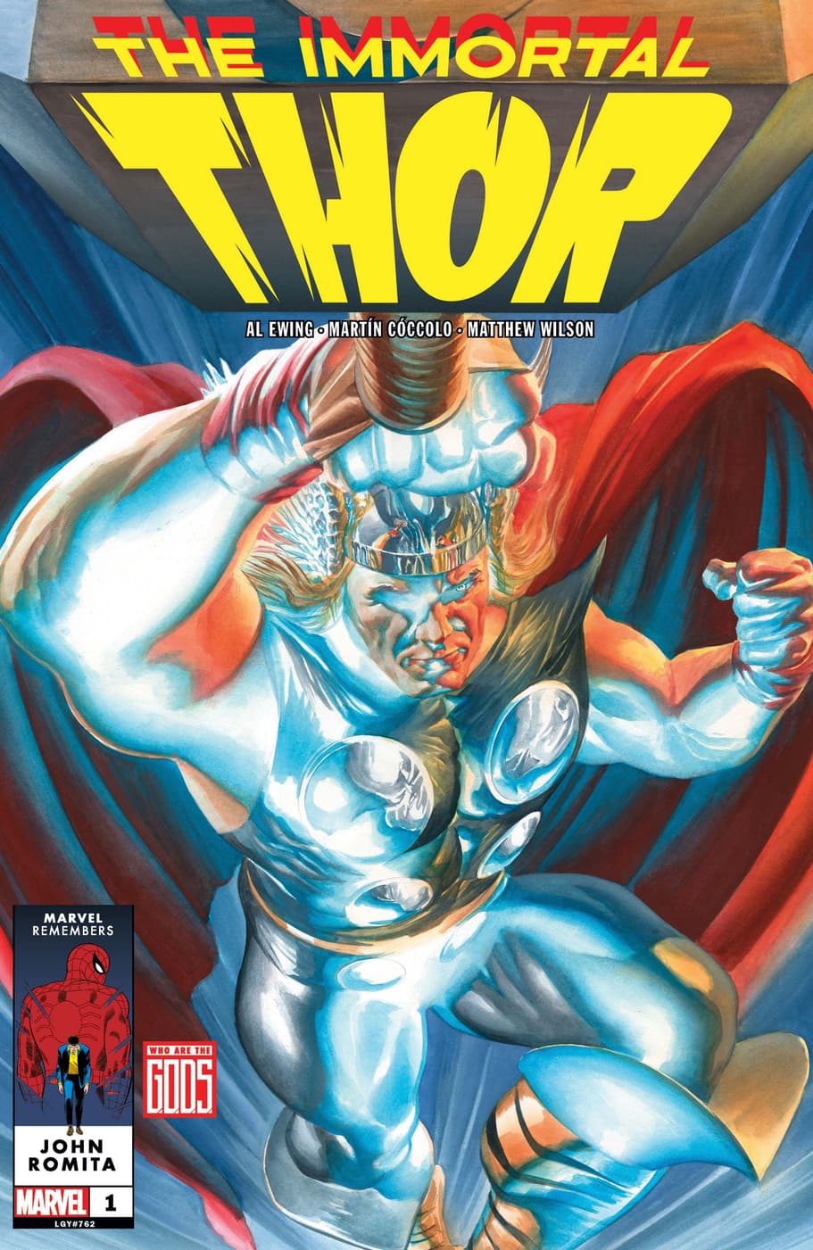 IMMORTAL THOR (2023) #1 cover by Alex Ross