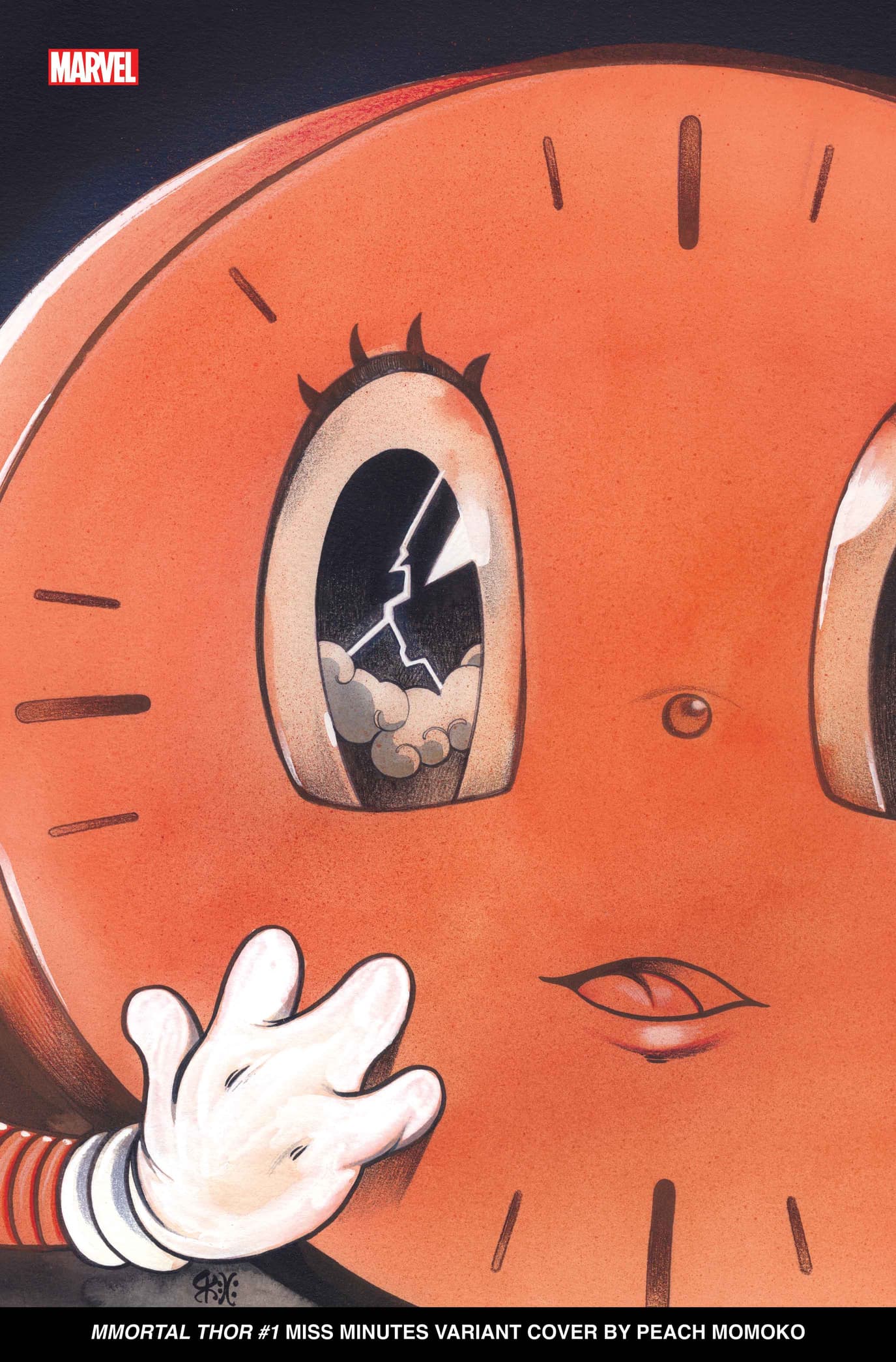 IMMORTAL THOR #1 MISS MINUTES VARIANT COVER BY PEACH MOMOKO