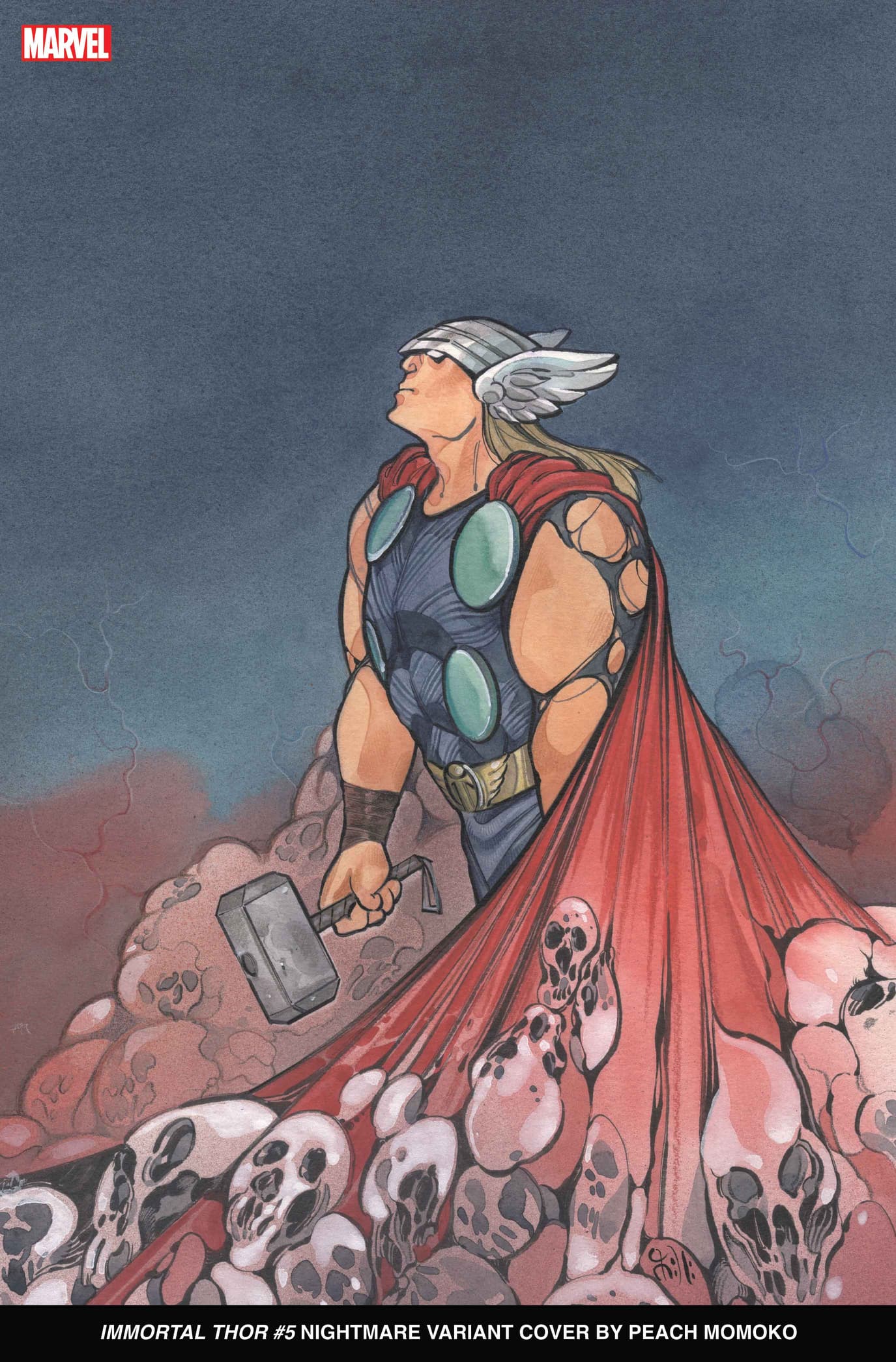 IMMORTAL THOR #5 Nightmare Variant Cover by Peach Momoko