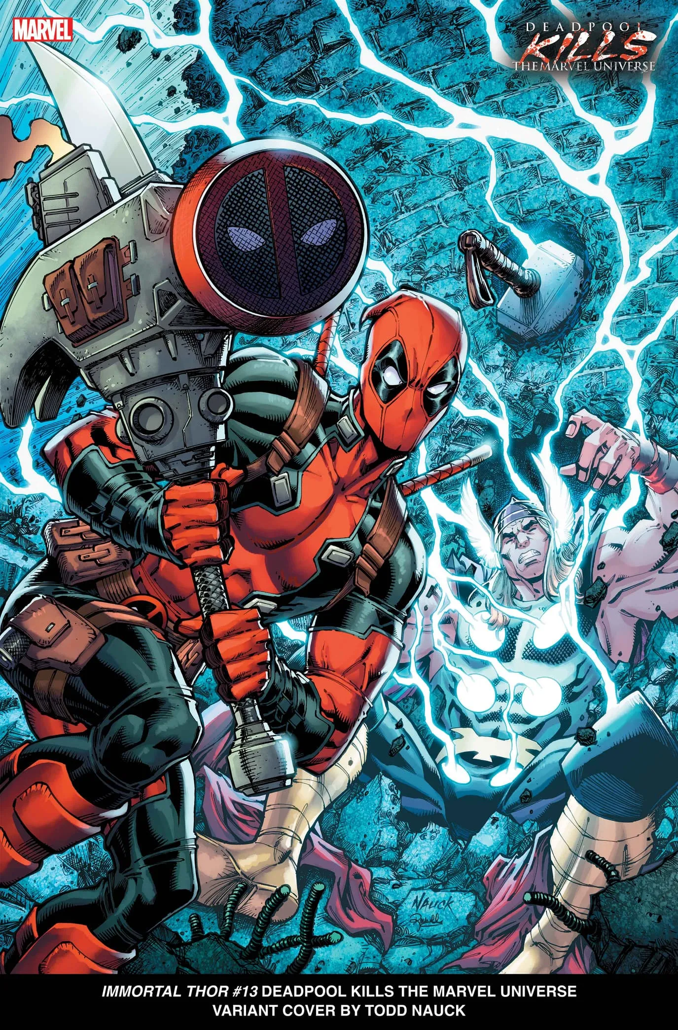 Deadpool Kills the Marvel Universe' Covers Send the Merc with the