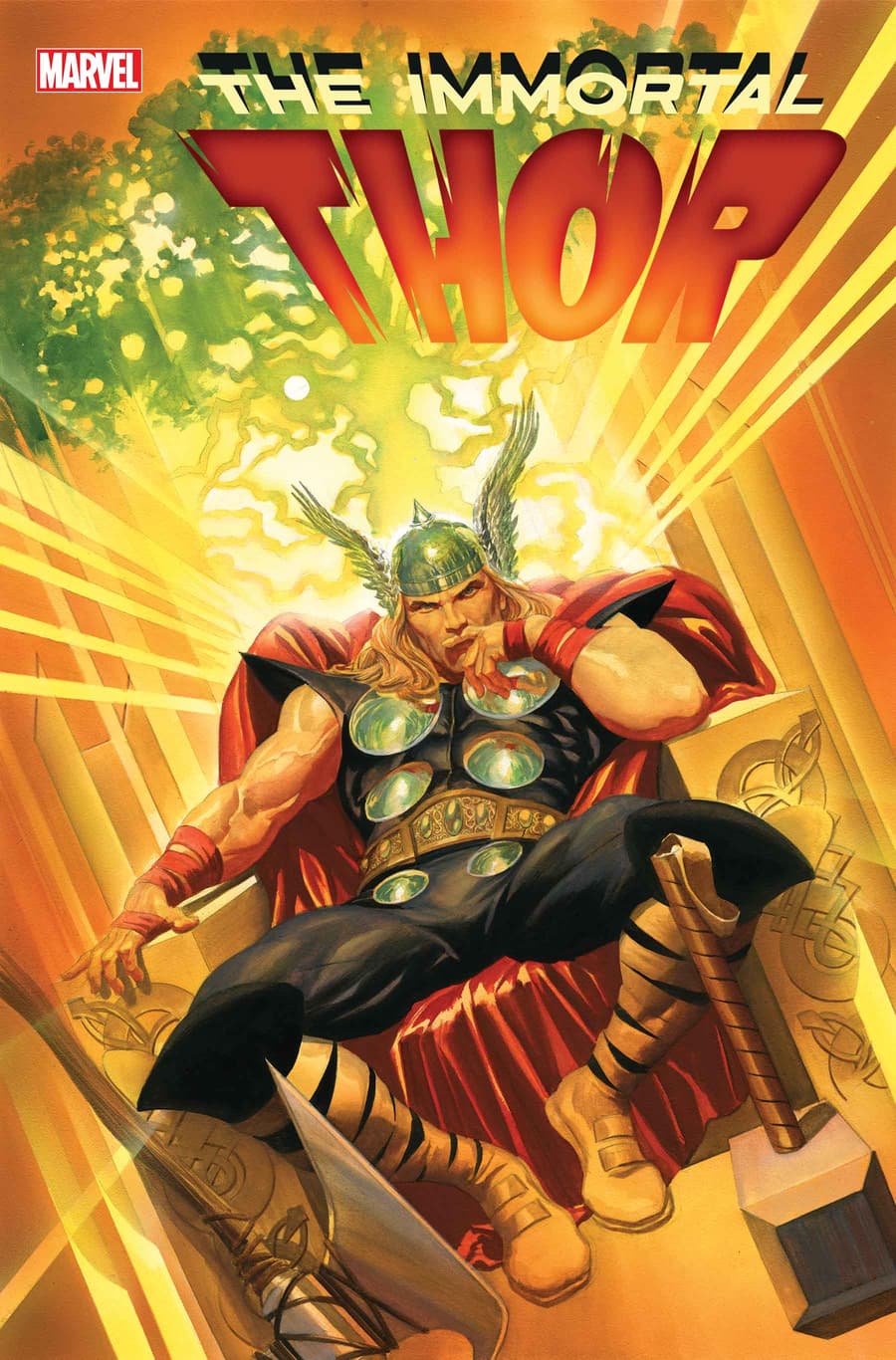 IMMORTAL THOR #19 Cover by Alex Ross