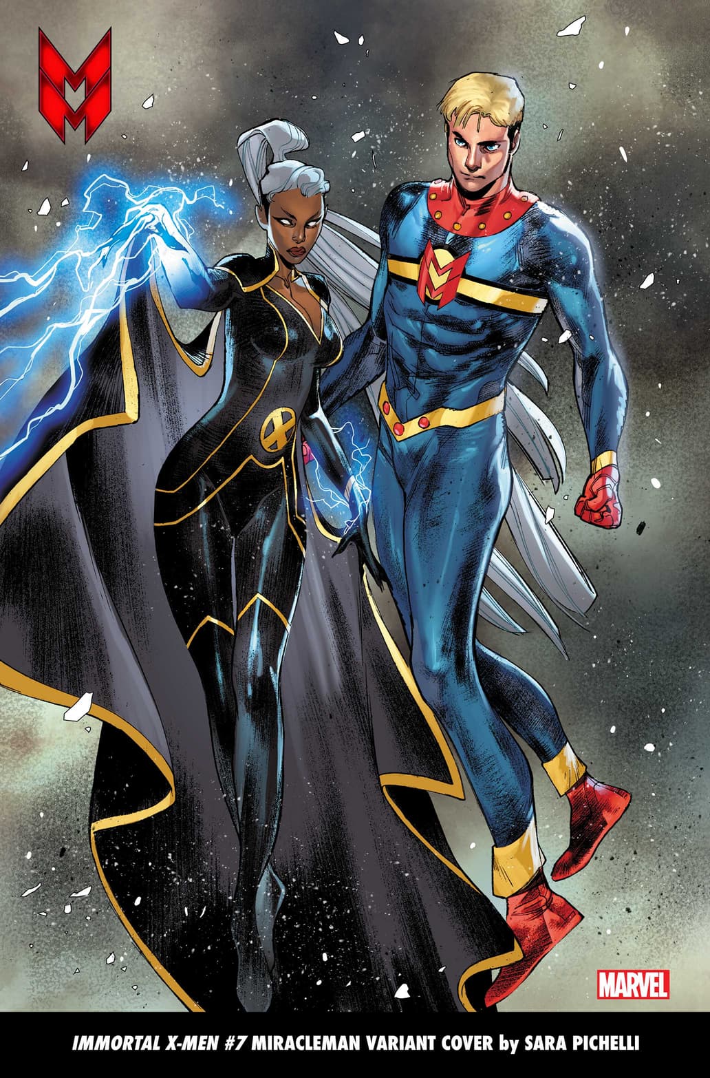 IMMORTAL X-MEN #7 MIRACLEMAN VARIANT COVER by SARA PICHELLI, On Sale in October