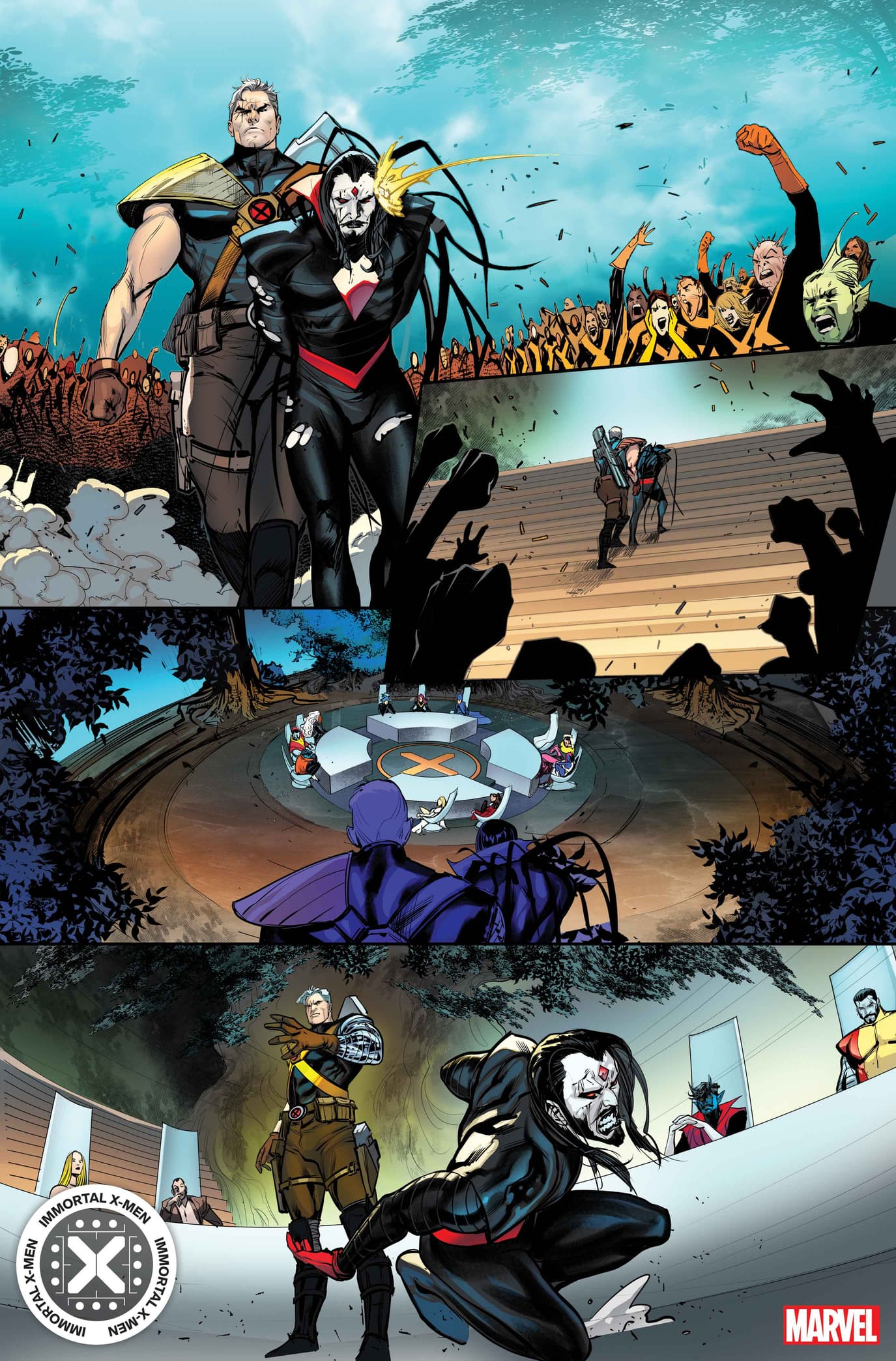 IMMORTAL X-MEN #10 interior artwork by Lucas Werneck