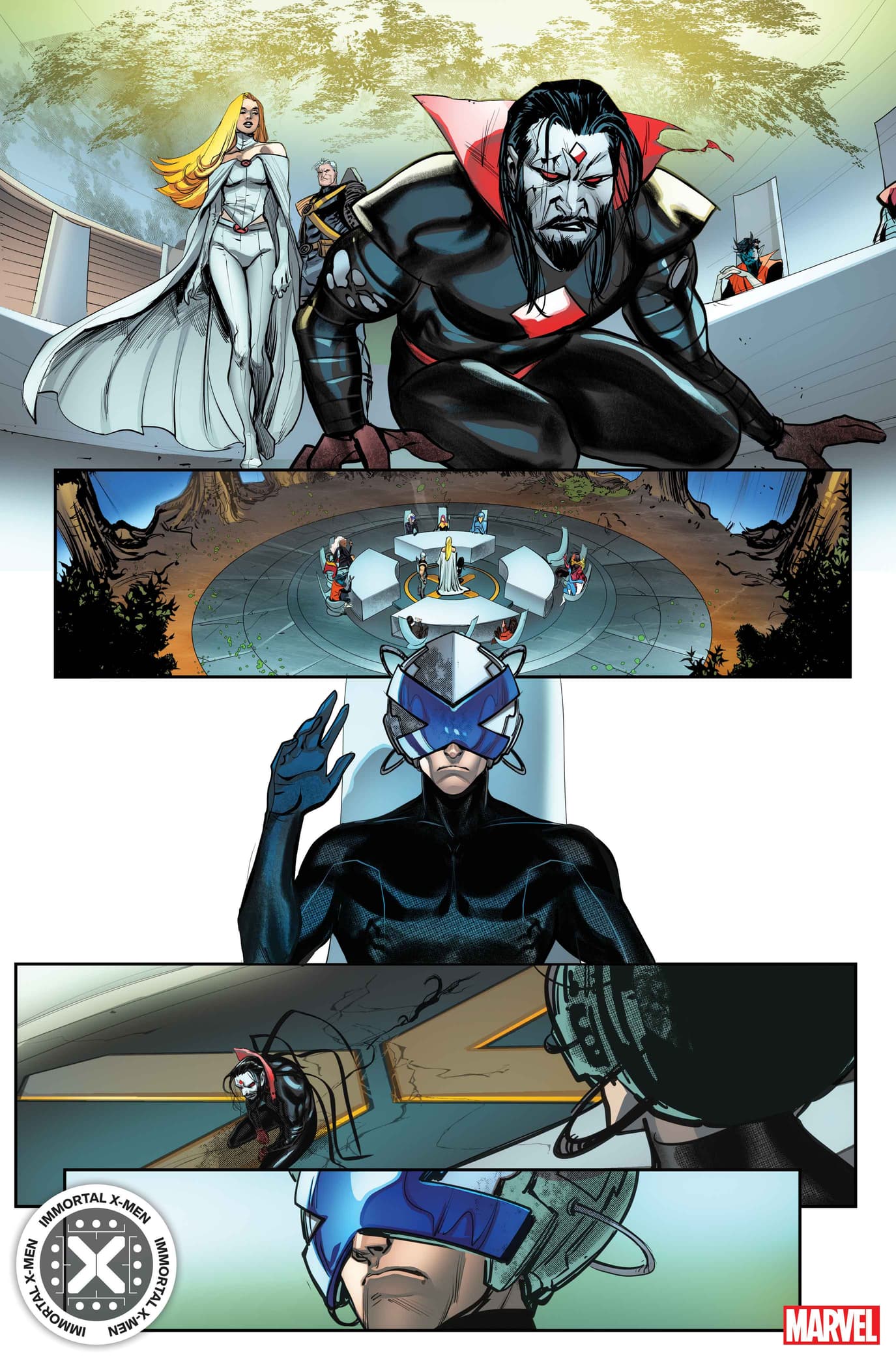 IMMORTAL X-MEN #10 interior artwork by Lucas Werneck