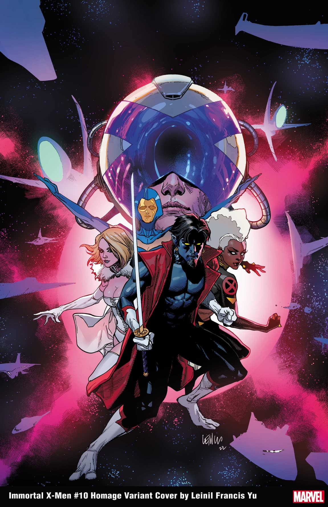IMMORTAL X-MEN #10 Homage Variant Cover by Leinil Francis Yu