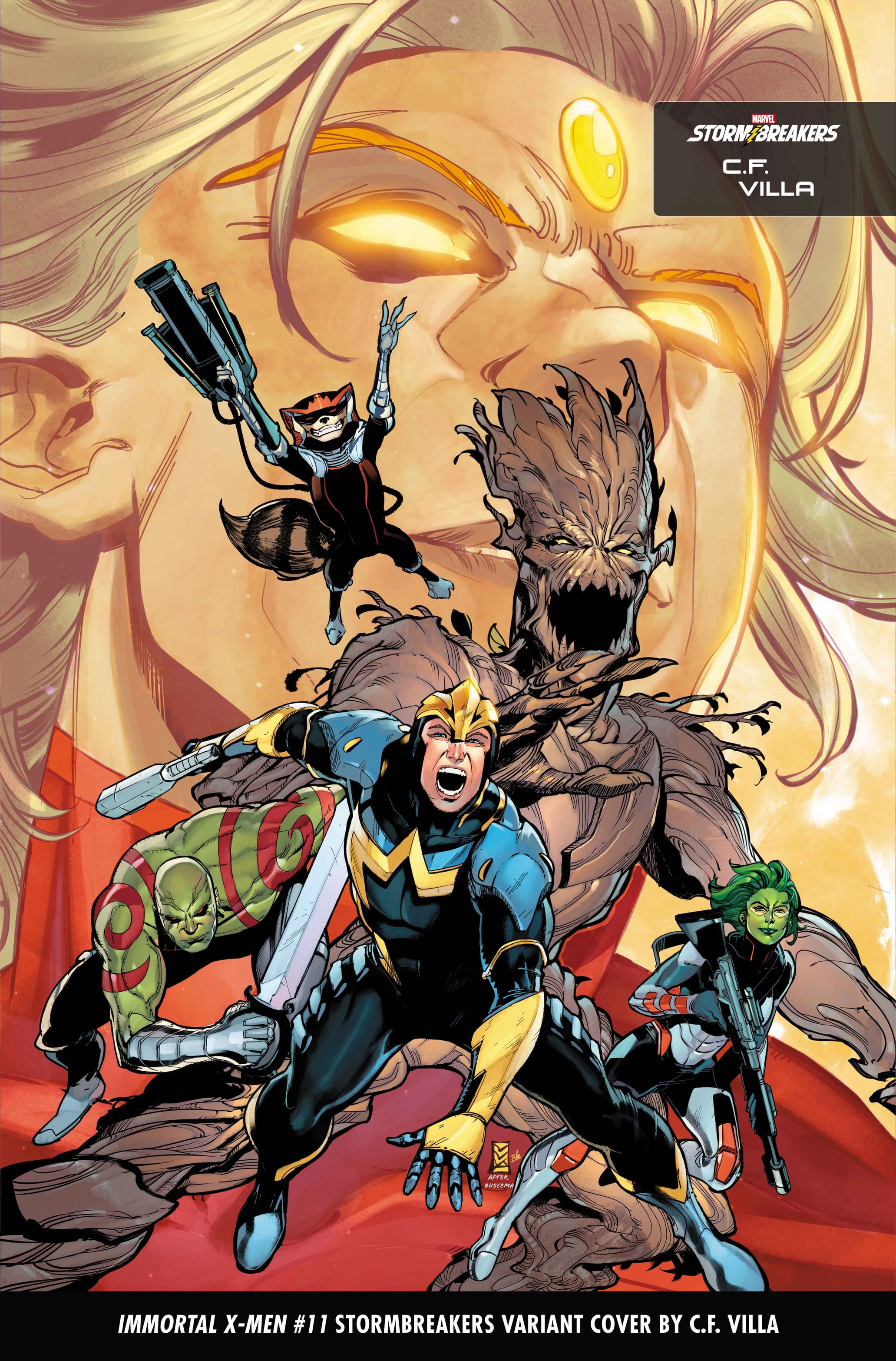 IMMORTAL X-MEN #11 Stormbreakers Variant Cover by C.F. Villa