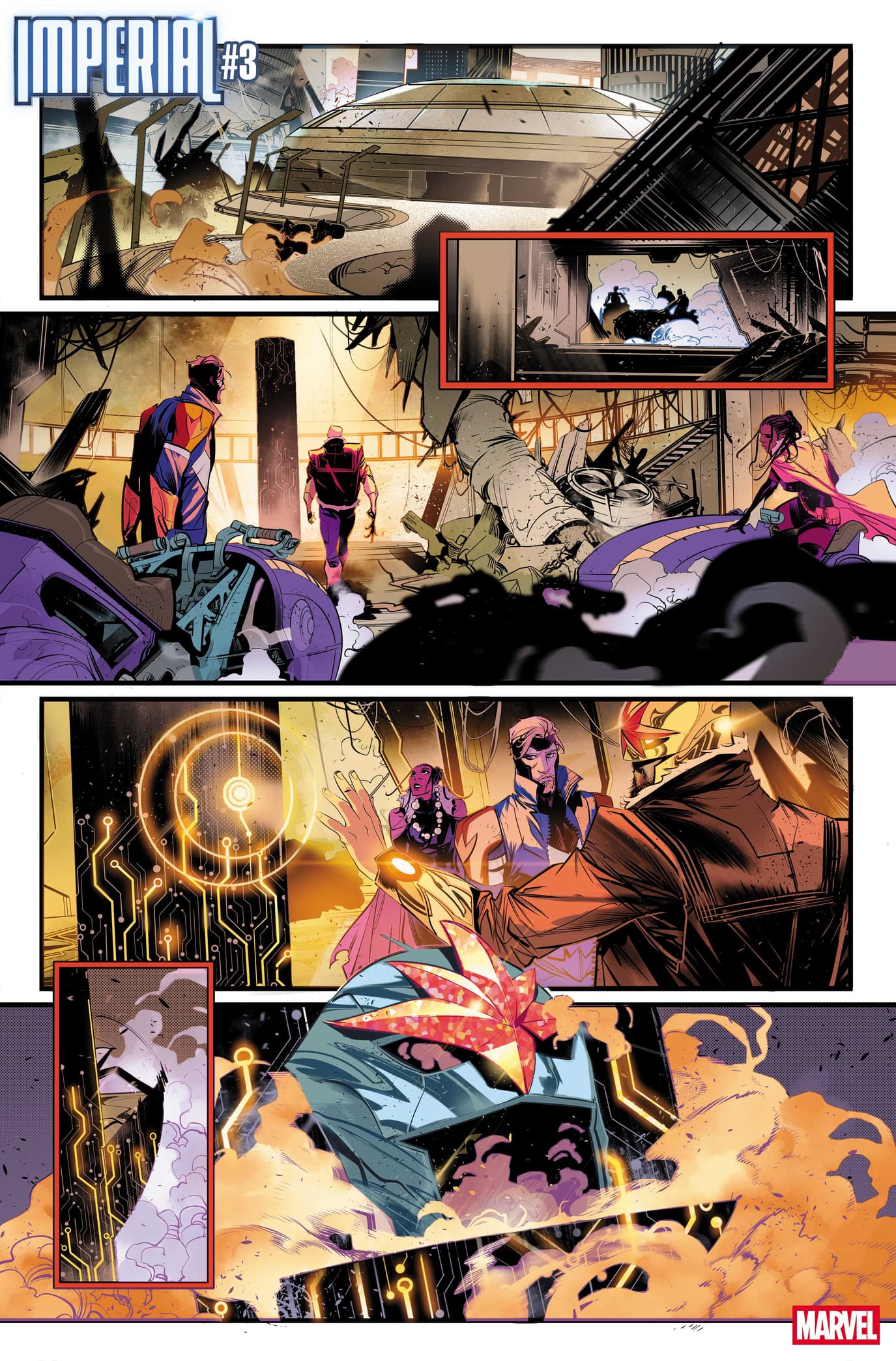 IMPERIAL #3 by Jonathan Hickman, Iban Coello, and Federico Vicentini 