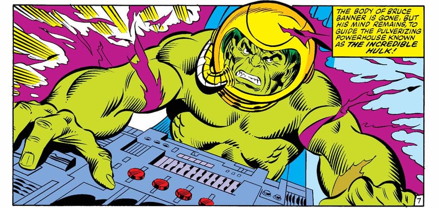 Space helmet - INCREDIBLE HULK (1962) #281