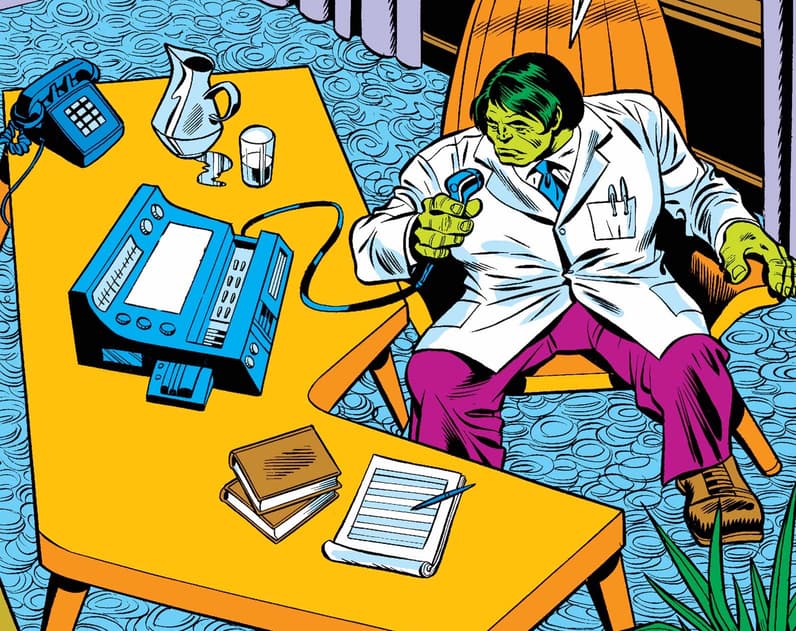Lab coat - INCREDIBLE HULK (1962) #285