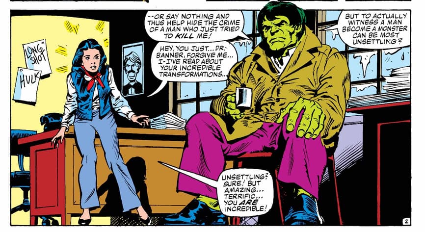 Trench coat - INCREDIBLE HULK (1962) #291