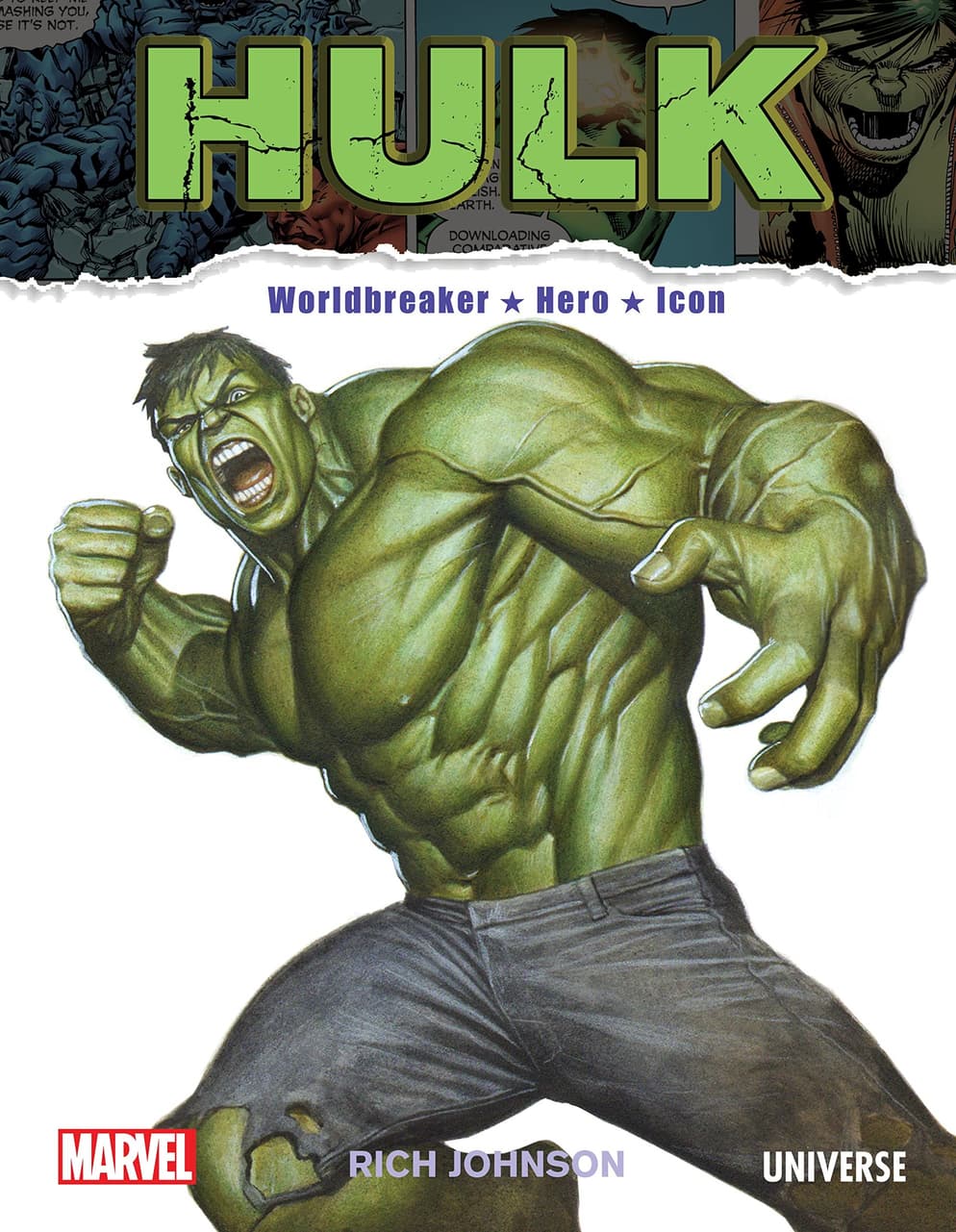 Cover to THE INCREDIBLE HULK: WORLDBREAKER, HERO, ICON