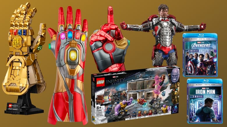 Avengers Marvel Endgame Iron Man & Marvel's Rescue Figure 2 Pack Toy  Characters from Marvel Cinematic Universe Mcu Movies