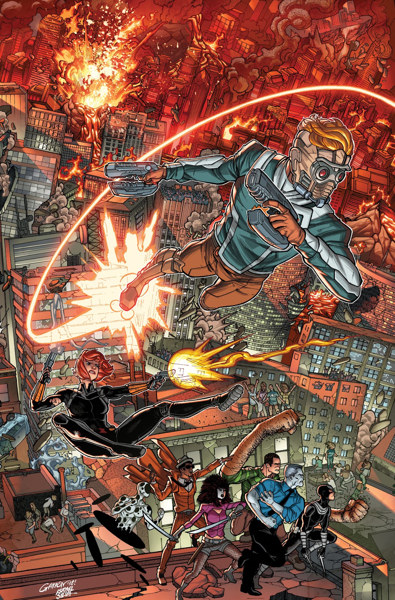 Infinity Wars (2018) #2 Connecting Cover