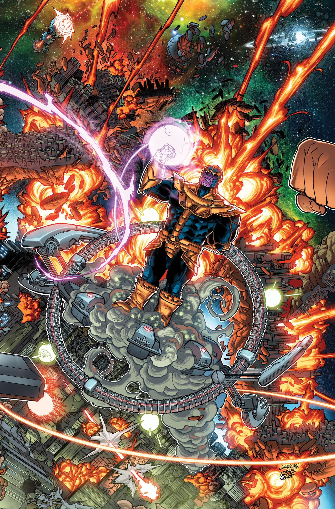 Infinity Wars (2018) #4 Connecting Cover