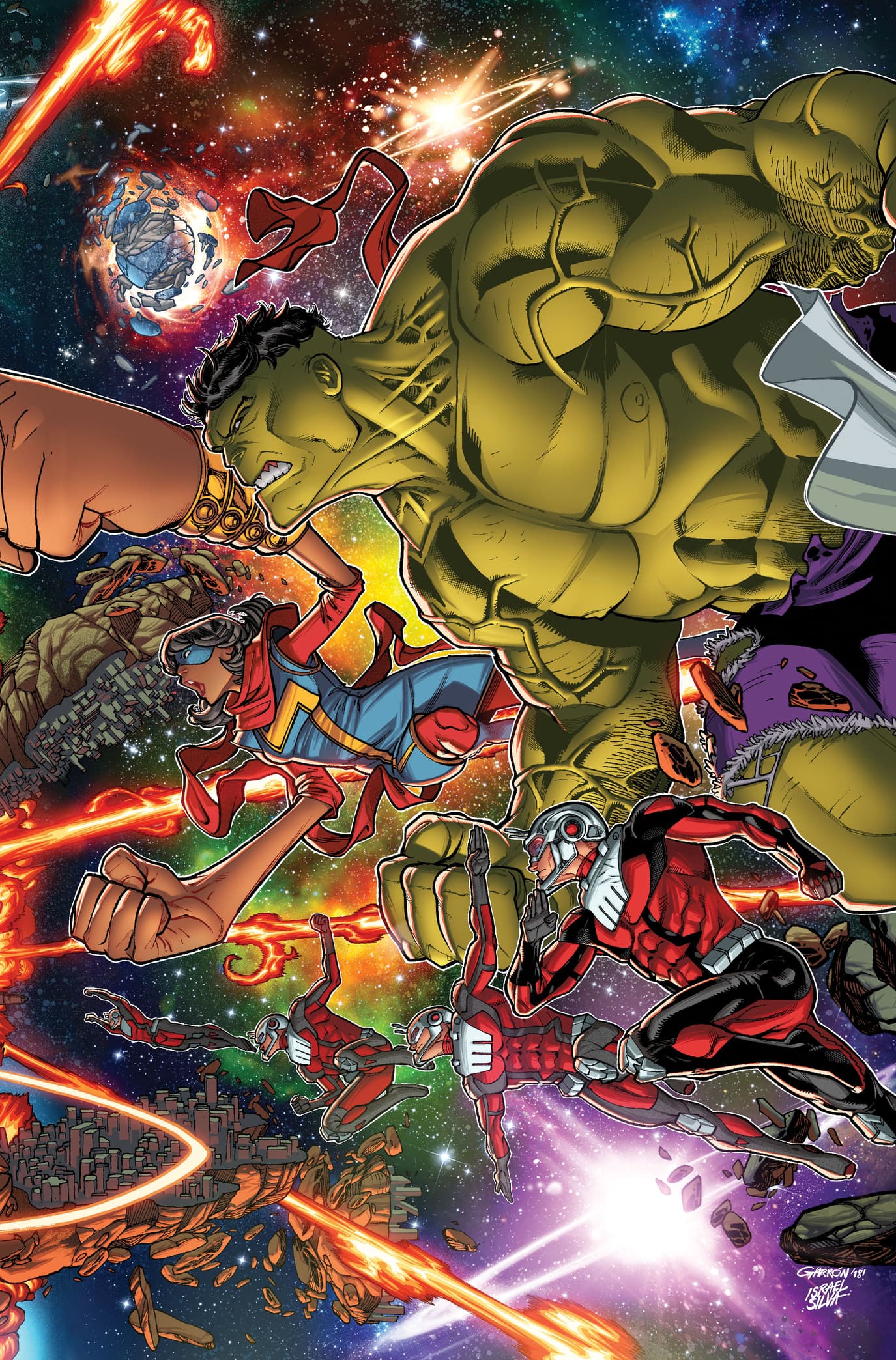 Infinity Wars (2018) #5 Connecting Cover
