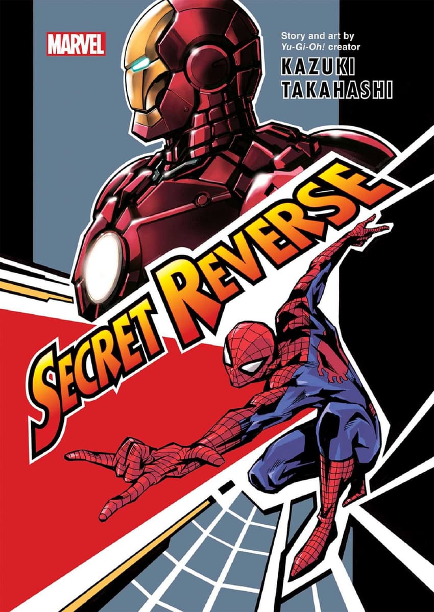 The cover to manga novel 'Marvel's Secret Reverse'