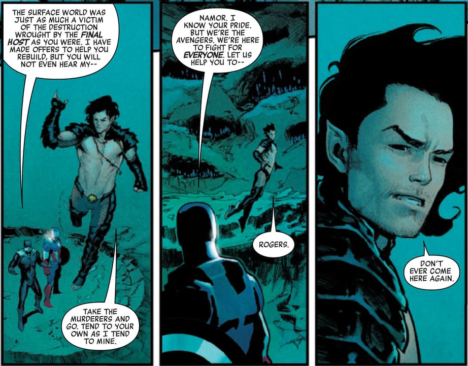 Namor vs. the Avengers