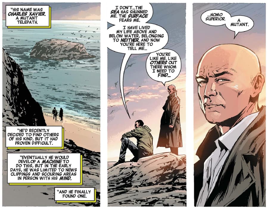 Meeting Professor X in INVADERS (2019) #4.