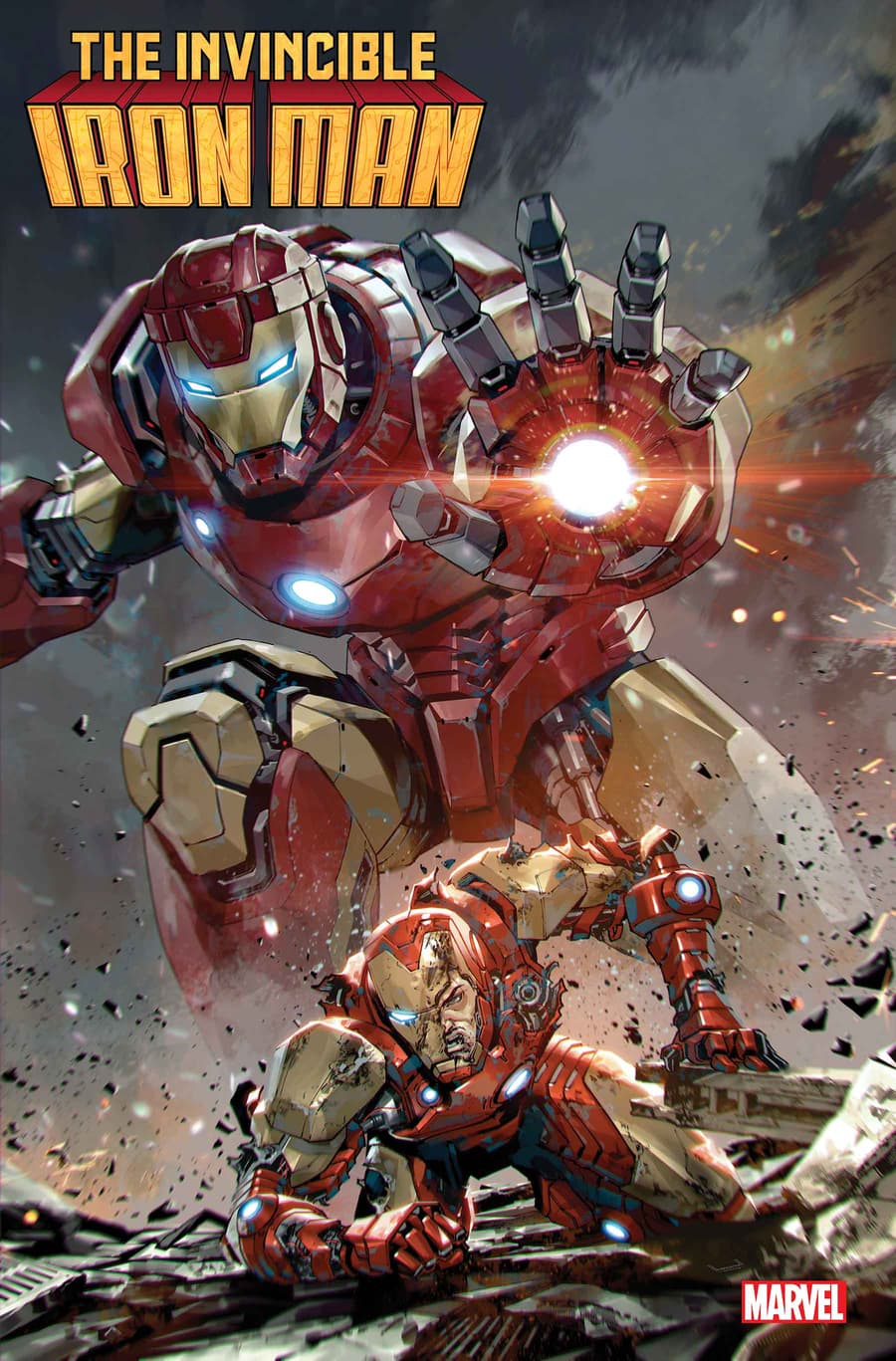 Invincible Iron Man #8 cover by Kael Ngu