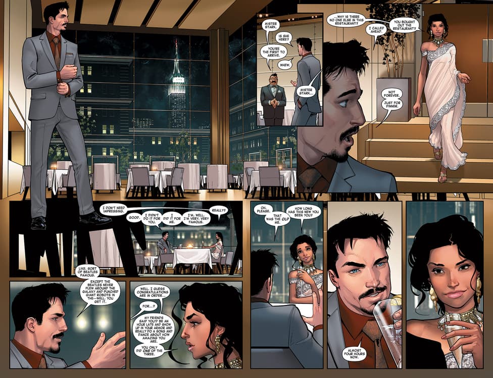 INVINCIBLE IRON MAN (2015) #1 by Brian Michael Bendis and David Marquez