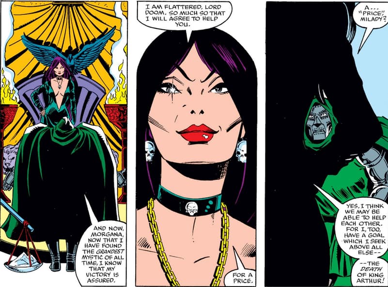 Morgan le Fay in Iron Man