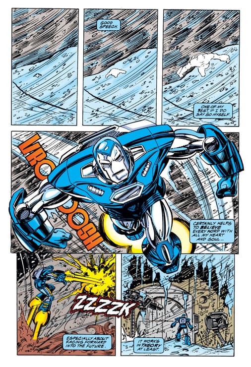 Iron Man Artic Armor
