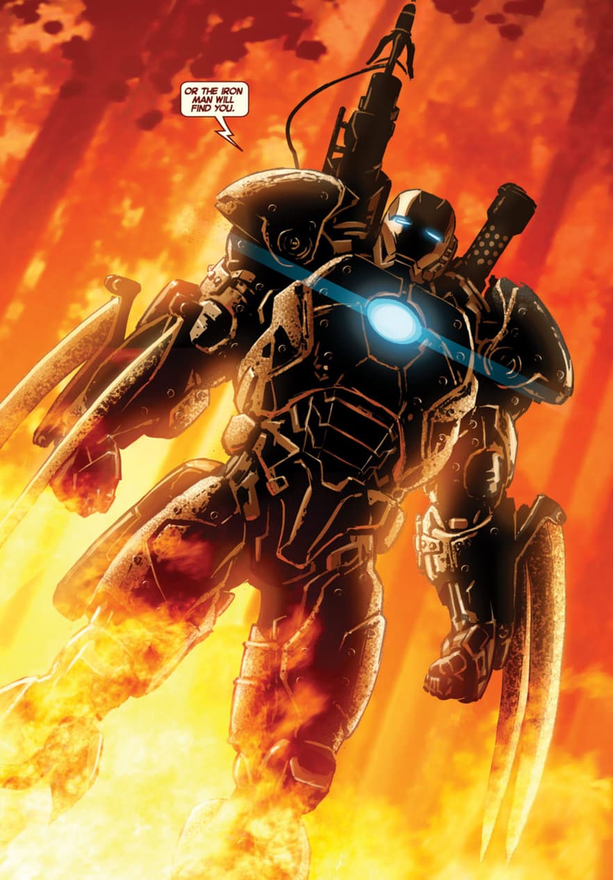 Man of Iron armor