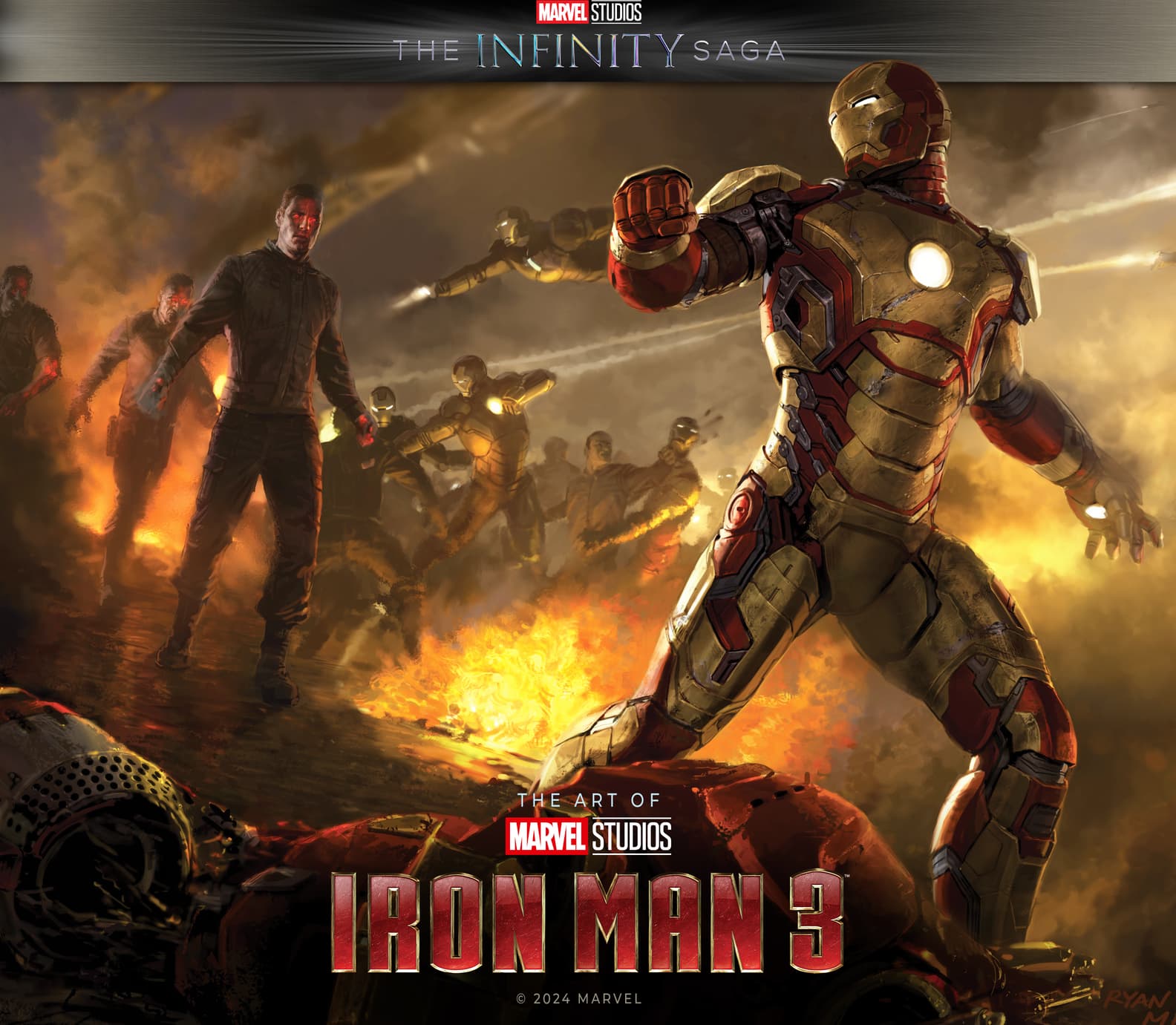 'Marvel Studios' The Infinity Saga - Iron Man 3: The Art of the Movie' cover