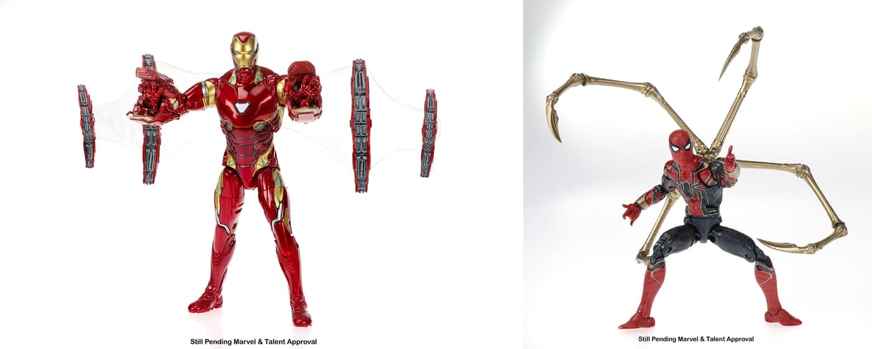 Iron Man and Iron Spider
