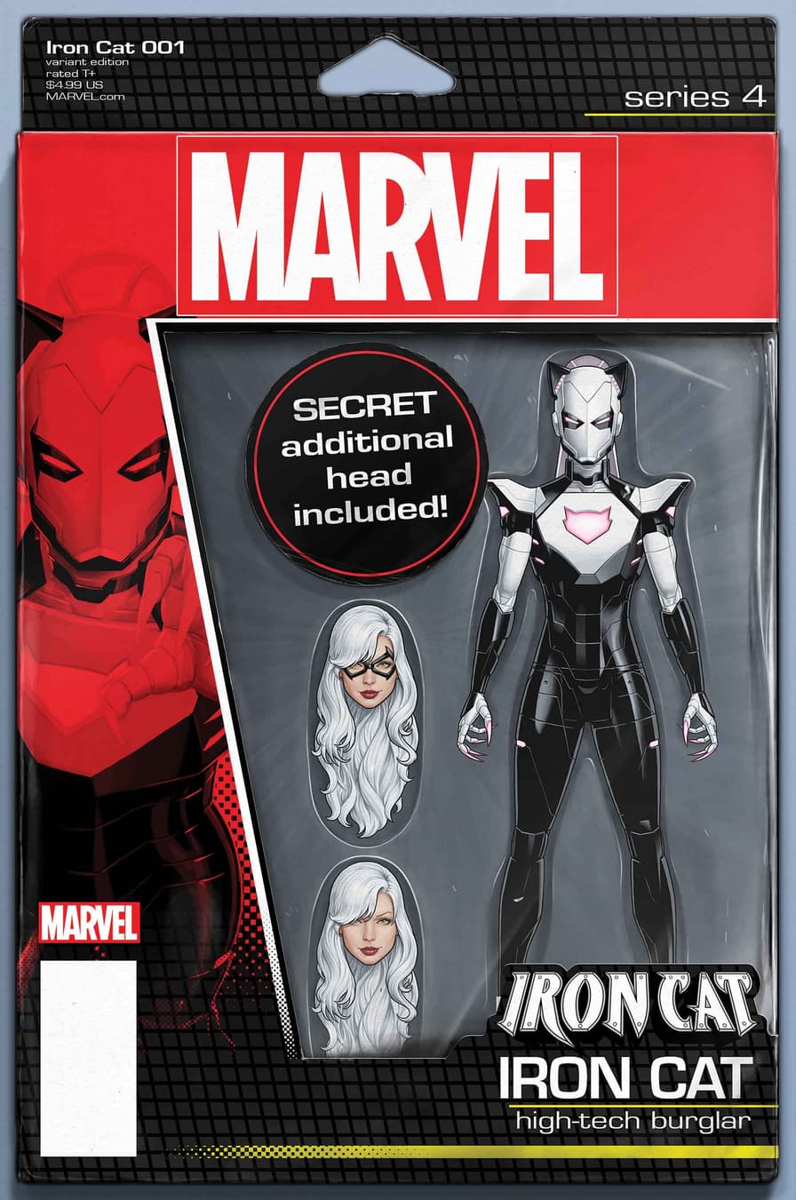 Iron Cat #1 action figure variant cover by John-Tyler Christopher