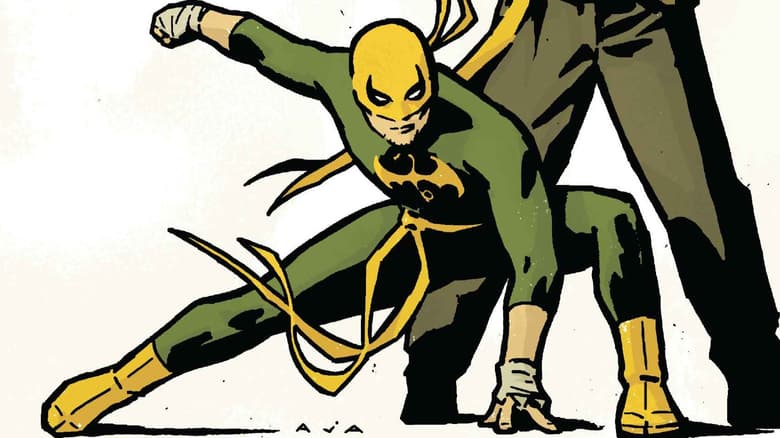 Marvel Iron Fist Action Shot Portrait Canotta Da Donna