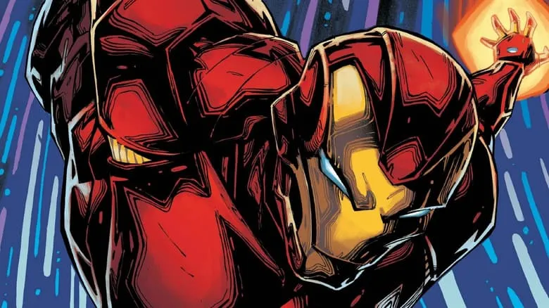 IRON MAN (2026) #1 cover by Ryan Stegman