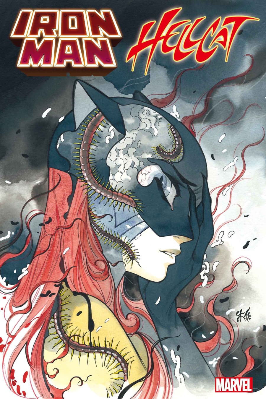 Iron Man/Hellcat Annual #1 variant cover by Peach Momoko