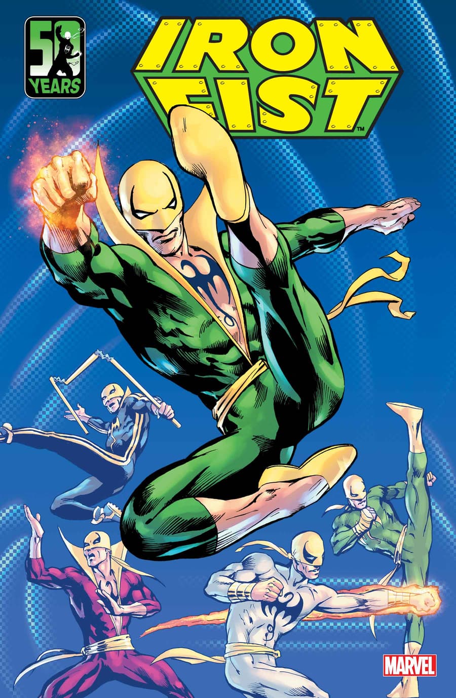 IRON FIST 50TH ANNIVERSARY SPECIAL #1 cover by Alan Davis