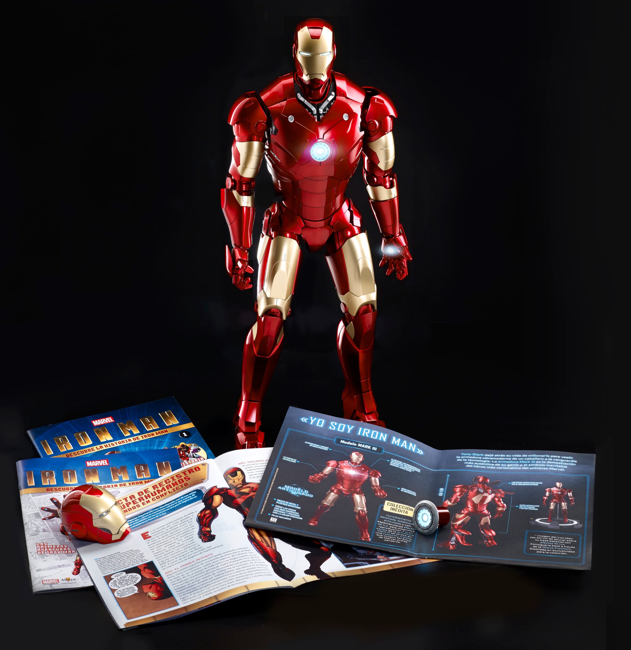 ② Iron Man Mark 3 deAgostini Édition Limitée Modèle 60 cm